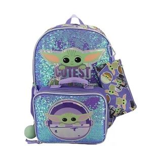 Mandolorian 5 piece backpack